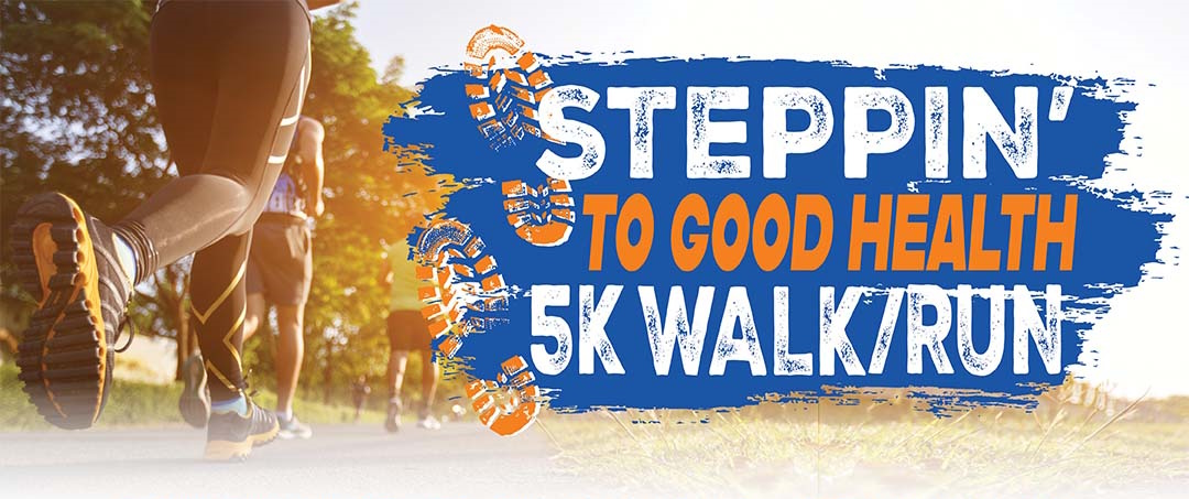 Steppin' to Good Health Banner