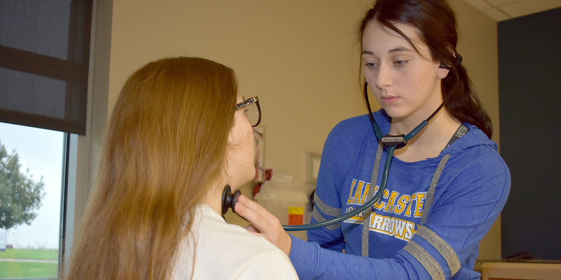 Klein getting jump start on nursing career