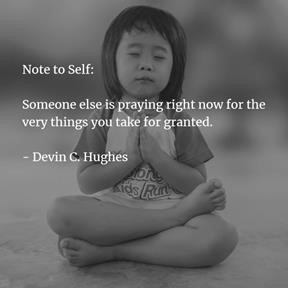 Girl Praying