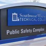 Public Safety Complex sign on campus.