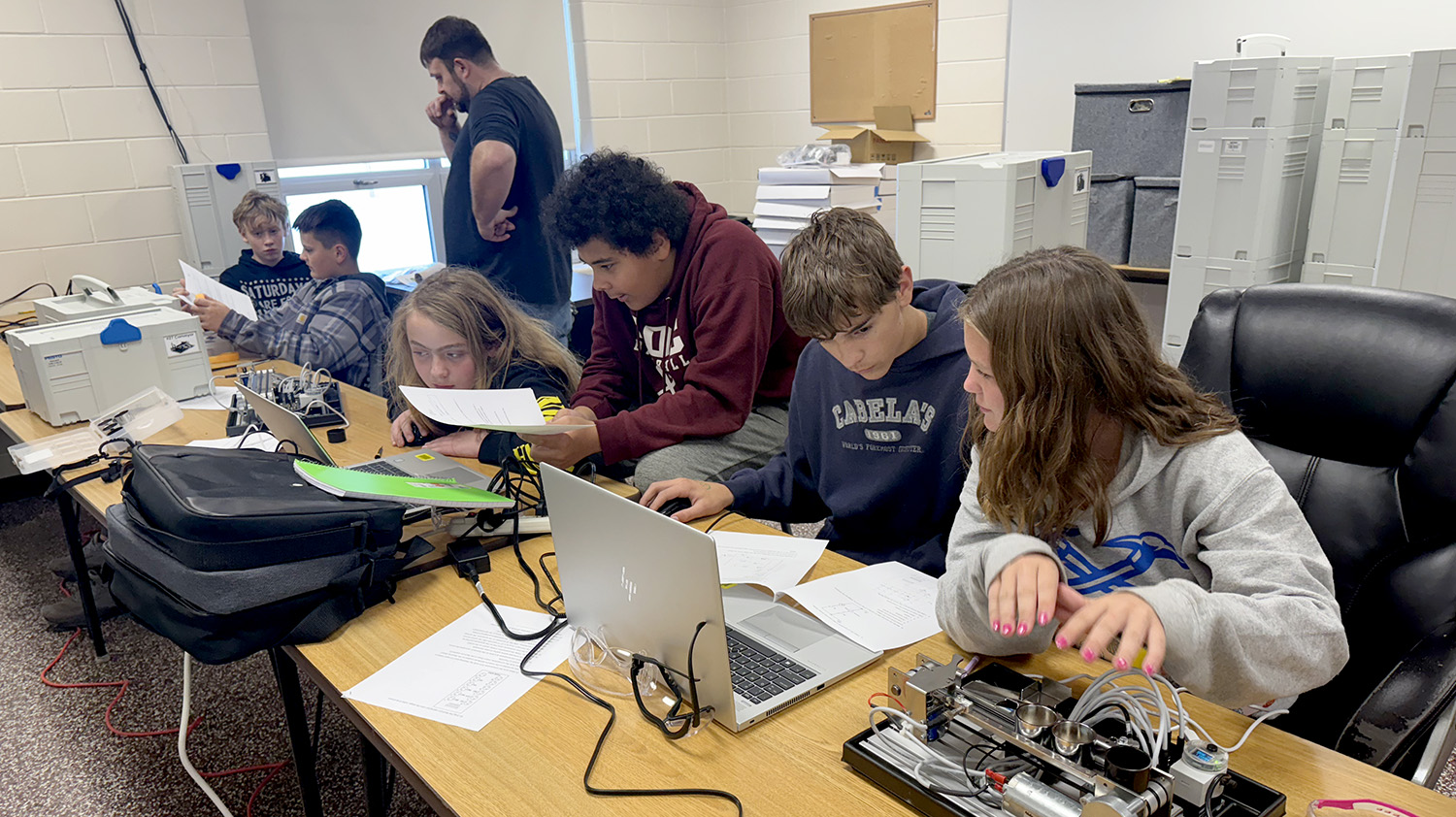 Image for Prairie du Chien Middle School students earn national NC3 credential article