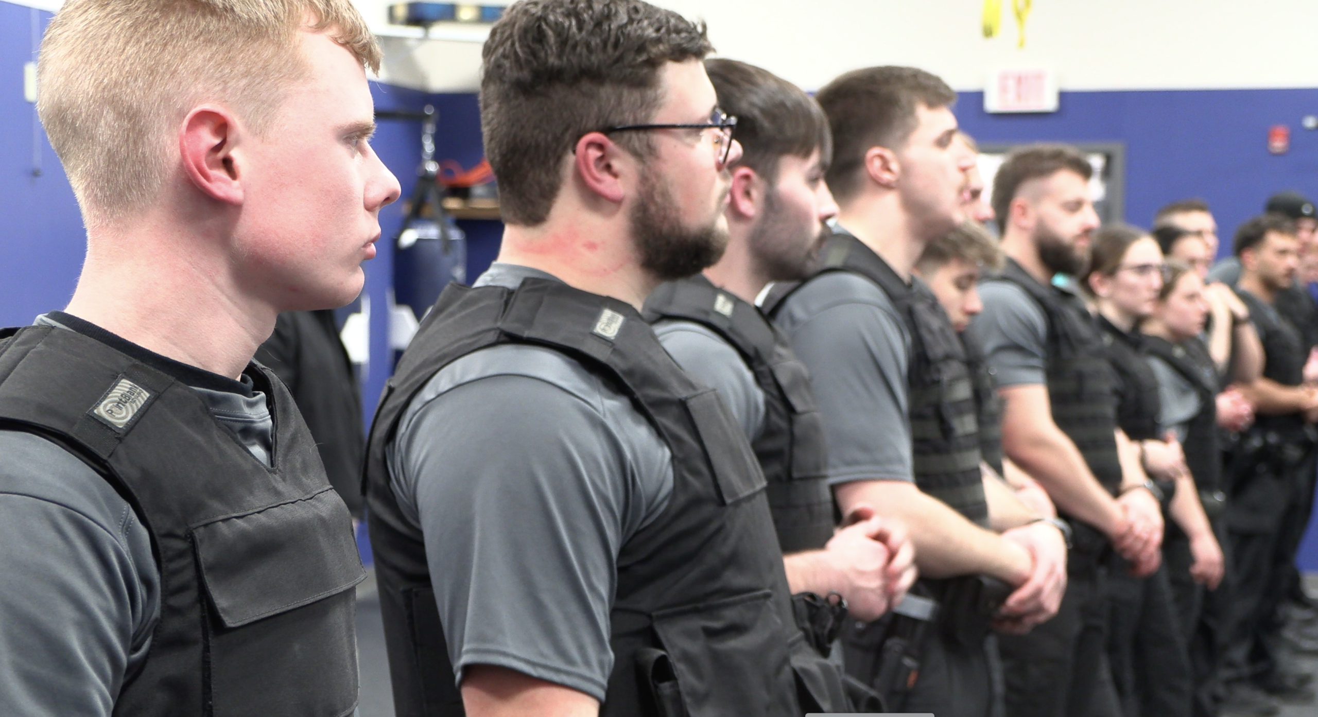 Image for Criminal Justice students train for service article