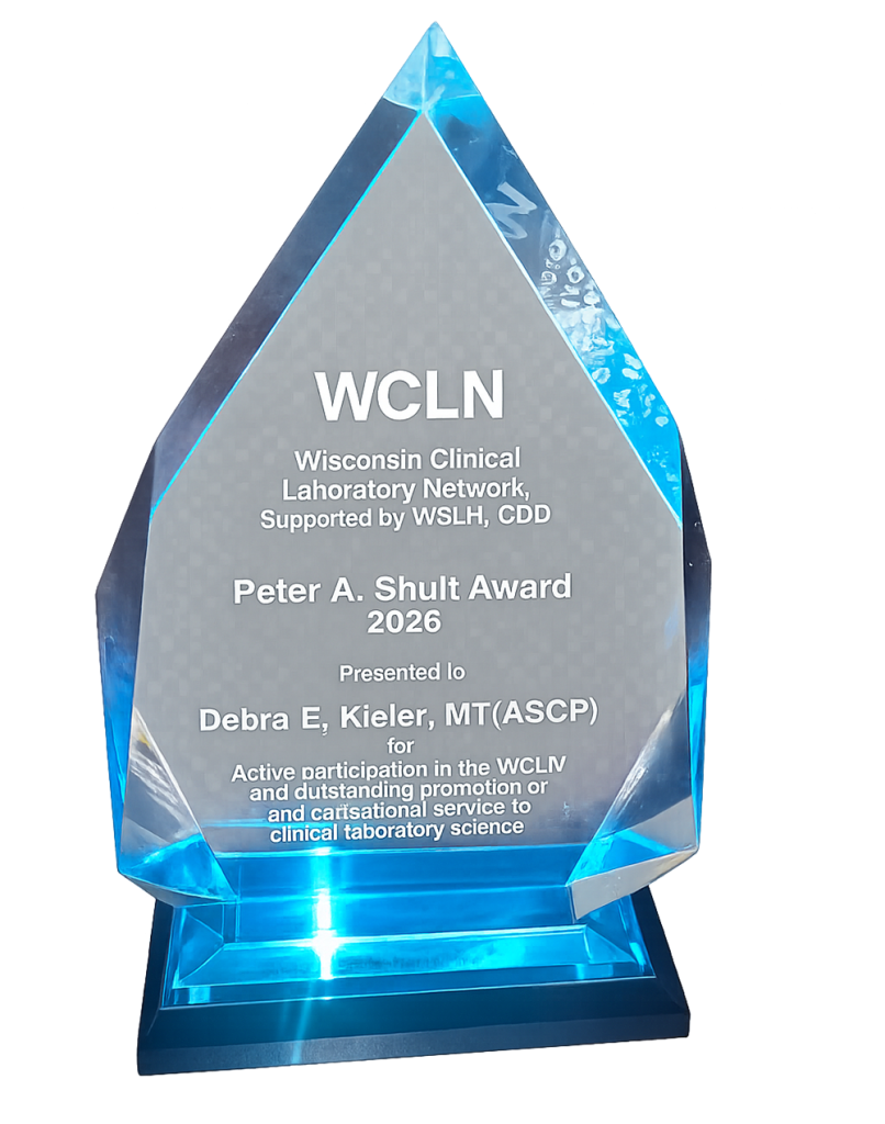 The glass award.