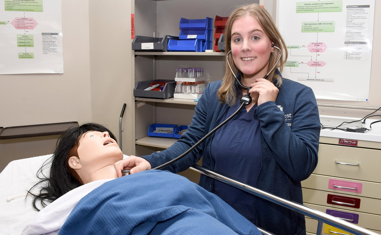 Image for Prinz Turns Inspiration into Nursing Career article