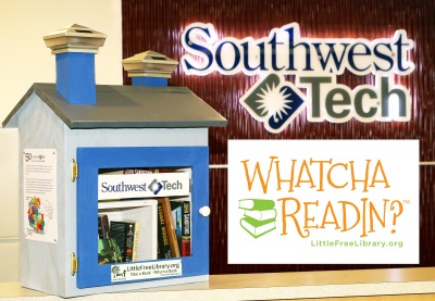 Southwest Tech prototype of Little Free Library