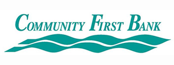 Community First Bank logo