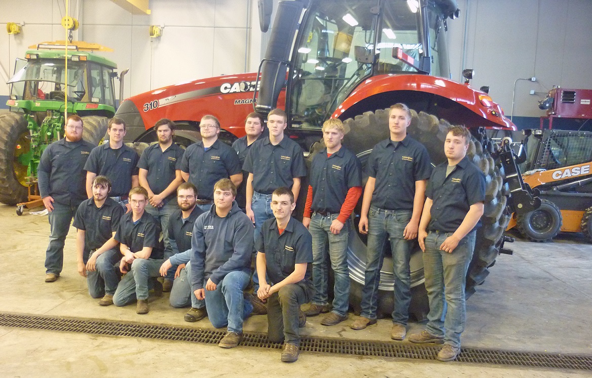 1st year Ag Power Post-secondary Agriculture Students