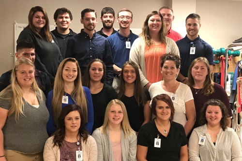 Physical Therapist Assistant Club students Physical Therapist Assistant Club students