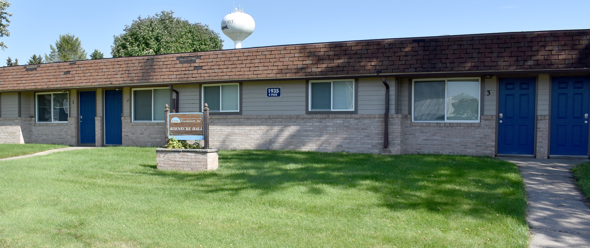 Exterior picture of Koenecke student housing